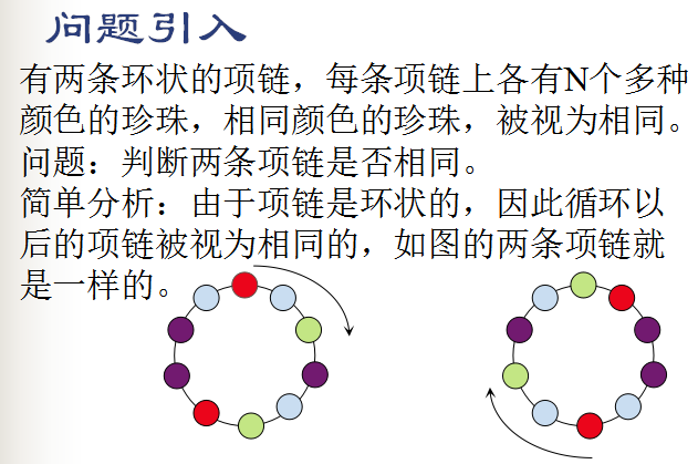 最小表示法的问题原型